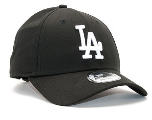 New Era League Essential Los Angeles Dodgers 9FORTY Black/White Strapback Cap