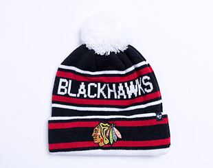 '47 Brand NHL Chicago Blackhawks Rockhill Cuff Knit Black Winter Beanie