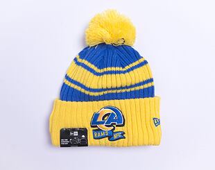 New Era NFL22 Sideline Sport Knit Los Angeles Rams Team Color Winter Beanie