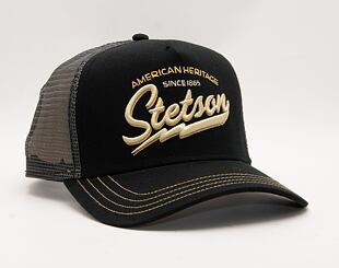 Stetson Trucker Cap American Heritage Classic Black 7751171