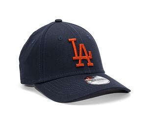 New Era 9FORTY Kids MLB League Essential Los Angeles Dodgers Navy / Brown