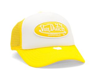 Von Dutch Trucker Tampa Foam White/Yellow Cap
