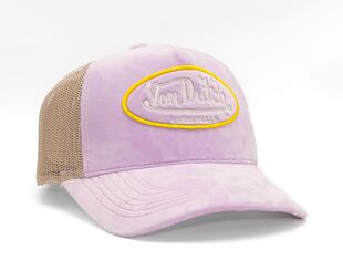Von Dutch Trucker Kent Velvet Lilac/Sand Cap