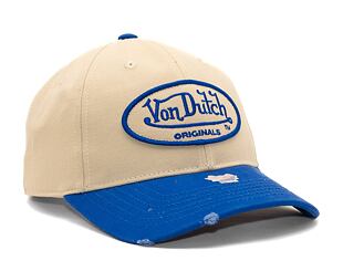 Kšiltovka Von Dutch Denver Cream/Blue