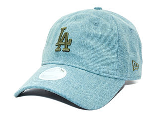 Dámská Kšiltovka New Era - MLB Denim 9TWENTY - LA Dodgers - Blue / New Olive