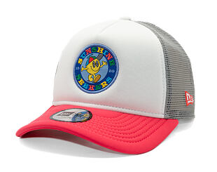 Dětská Kšiltovka New Era - Branded Graphic Patch 9FORTY Trucker - Coral