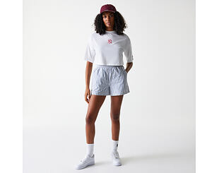 Dámský Kraťasy New Era - MLB Striped Shorts - NY Yankees - Muted Indigo