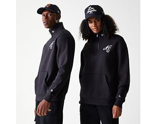 Mikina New Era - Lifestyle Quarter Zip - Black