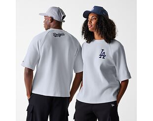 Triko New Era - MLB Waffle Tee - LA Dodgers - Grey