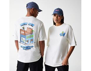 Triko New Era - Store Graphic Tee - Off White