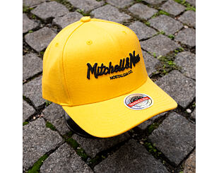 Kšiltovka Mitchell & Ness - Pinscript Classic Red - Own Brand - Yellow/Black