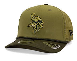 Cap New Era - NFL25 "Salute to Service" - 9SEVENTY Stretch-Snap - Minnesota Vikings 