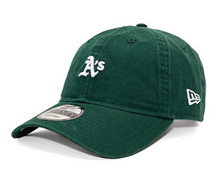Cap New Era - MLB Washed Mini Logo 9TWENTY - Oakland Athletics - Dark Green
