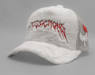 Kšiltovka Reflection Luxury Fuzzy Trucker - Oats red