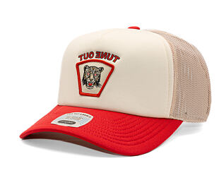 Cap Brixton - Lost In Reality MP Trucker - White/Rush
