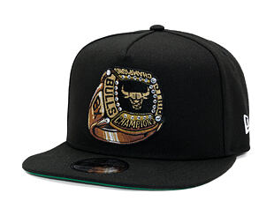 Cap New Era - NBA Ring 9FIFTY A-Frame - Chicago Bulls - Black