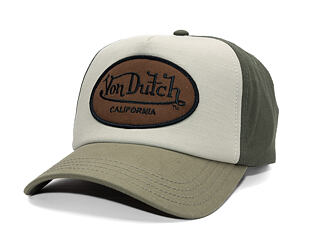 Cap Von Dutch - Trucker - Cali Patch Olive/Brown