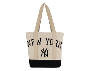 Bag New Era - MLB Tote Bag - NY Yankees - Ivory / Black