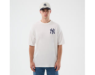 Tee New Era - MLB Cap Graphic Oversized Tee - NY Yankees - White