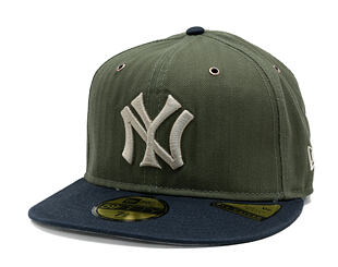 Cap New Era - MLB Three Looms "American Herringbone" 59FIFTY - NY Yankees - Team Color