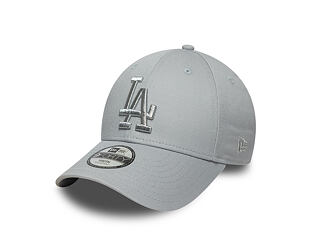 Kids Cap New Era - MLB Metallic 9FORTY - LA Dodgers - Grey / Silver