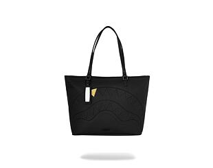 Bag Sprayground - Blacked Out Embossed Gold Tooth Tote