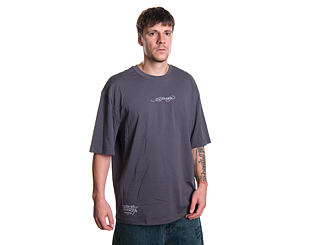 Tee Ed Hardy - Mens Don Wolf Eagle Panther Relaxed T-Shirt - Charcoal