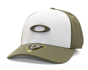 Cap Oakley - Tincan Cap - Deep Olive/White