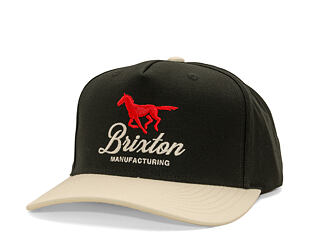 Cap Brixton - Leisure Snapback - Black/White Cap