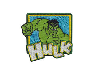 Patch Monoquick - Avengers Hulk 6,6 x 6,2 cm