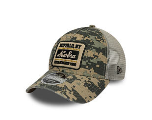 Cap New Era - Branded Camo 9FORTY M-CROWN A-Frame Trucker - Woodland Camo