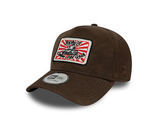 Cap New Era - Branded Moto Patch Pu 9FORTY A-Frame - Chestnut Brown