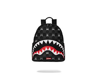 Sprayground - Gray Peeking Character Check Savage Backpack