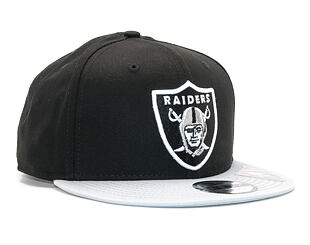 New Era Cotton Block 3 Oakland Raiders Black/Grey Snapback Cap