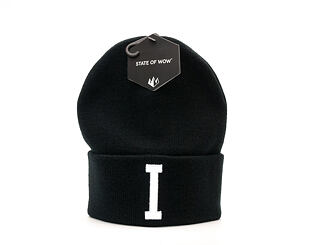 State of WOW India Black #AlphaCollection Winter Beanie