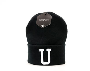 State of WOW Uniform Black #AlphaCollection Winter Beanie