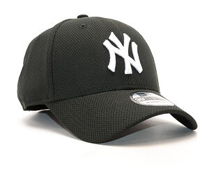 New Era 39THIRTY MLB Diamond Era New York Yankees Stretch Fit Black / Optic White Cap