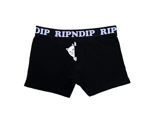 RIP N DIP RND4608 Peek A Nermal Boxers Black Boxer Brief