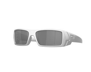 Oakley Gascan X-Silver w/Prizm Black Plr 0OO9014 9014C160 Sunglasses