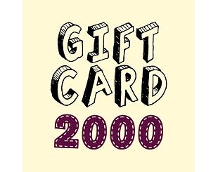 2000 CZK Gift Voucher