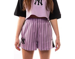 Dámské kraťasy New Era MLB Lifestyle Shorts New York Yankees Pastel Lilac / Black