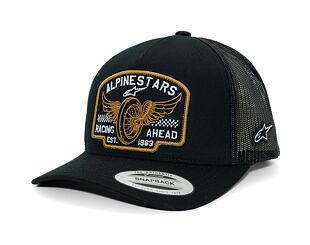 Kšiltovka Alpinestars - Heritage Patch Trucker - Black/Black