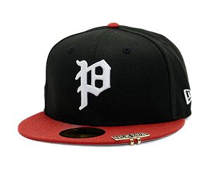 Kšiltovka New Era - MLB Visor Clip 59FIFTY - Philadelphia Phillies - Black / Red