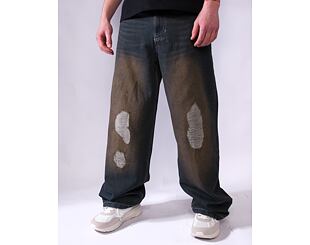 Kalhoty Karl Kani - Og Distress Relaxed Baggy - dark blue