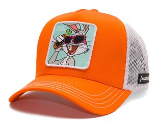 Kšiltovka Capslab - Trucker Looney Tunes - Bugs Bunny - Orange