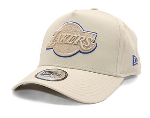 Kšiltovka New Era - NBA Tonal Outline 9FORTY A-Frame - LA Lakers - Stone / Purple