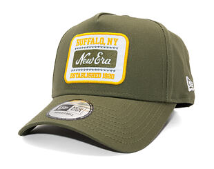 Kšiltovka New Era - Branded Washed Patch 9FORTY A-Frame - New Olive