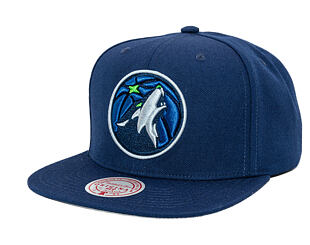 Kšiltovka Mitchell & Ness - NBA Team Ground 2.0 Snapback - Minnesota Timberwolves - Blue