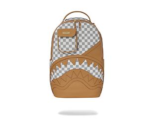 Sprayground - House Of Cream Check Dlx Backpack 