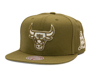 Cap Mitchell & Ness - NBA Fashion Basic Snapback - Chicago Bulls - Olive